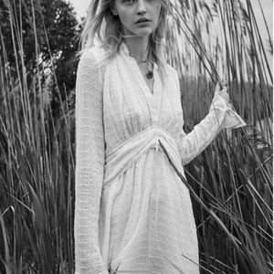 NWT Zara Limited Edition Embroidered Eyelet Dress